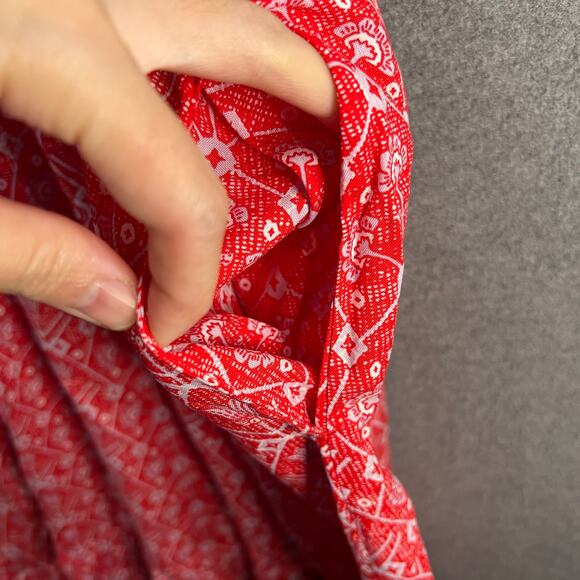 Destination 365 Regular Printed Short-Sleeve Midi Dress - Picture 9 of 13